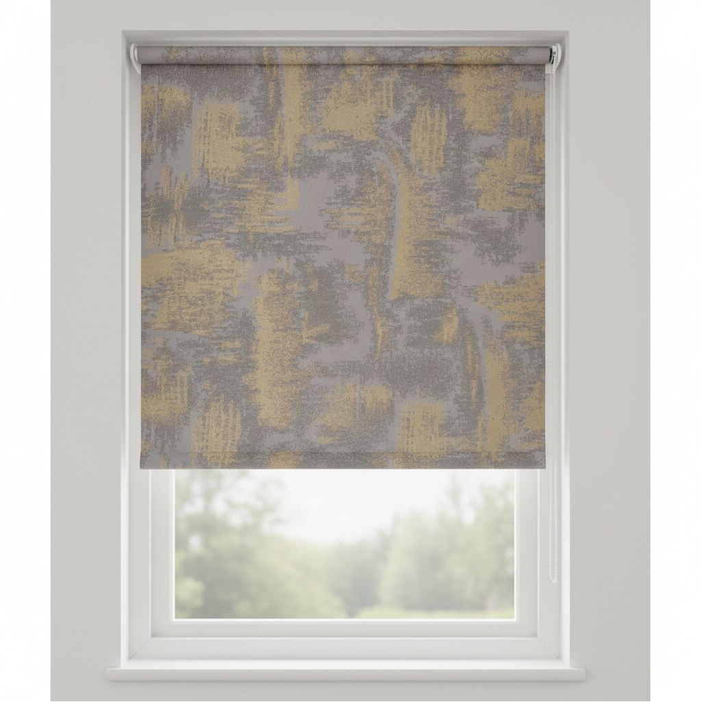 Рулонная штора Legrand Марко 58094612, темно-серый, 90х175 см