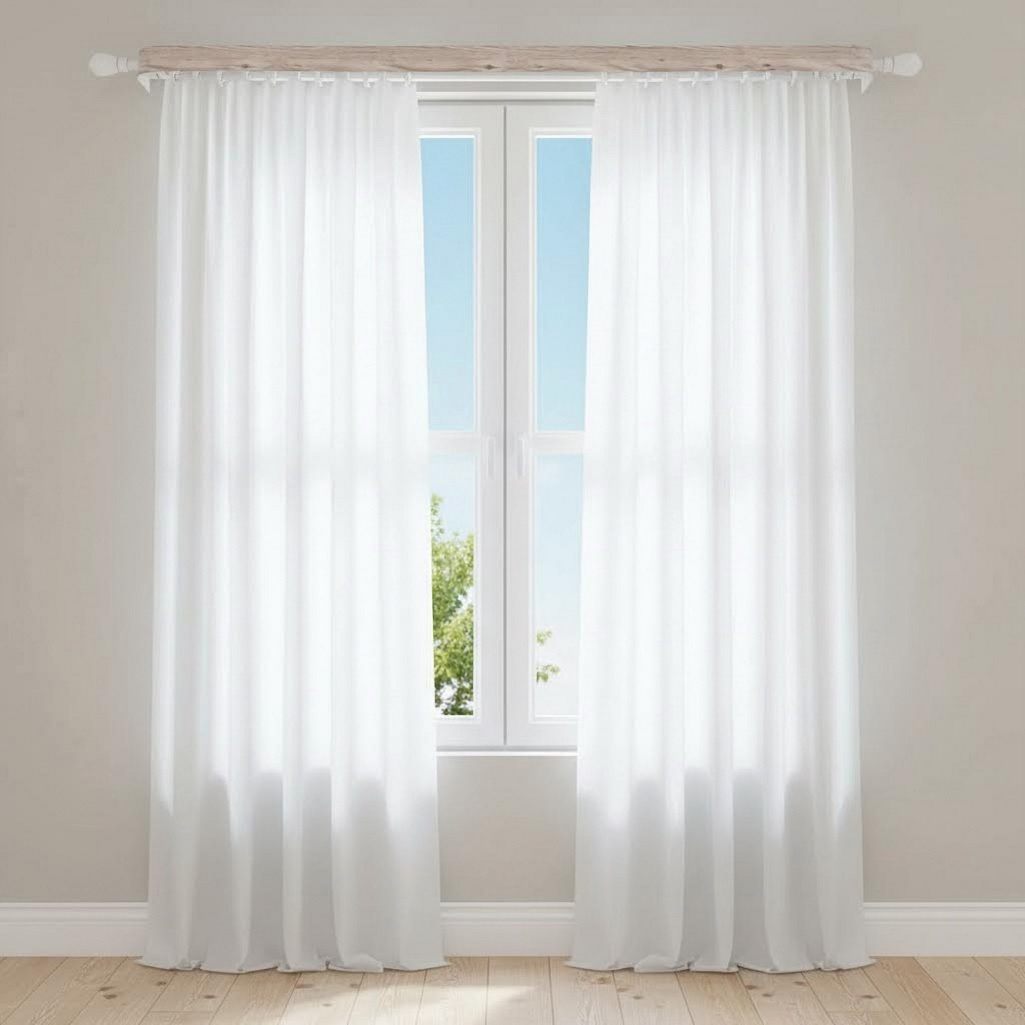 Карниз Legrand Шервуд 58146448, с поворотами, 2-х рядный, бежевый, 3000 мм