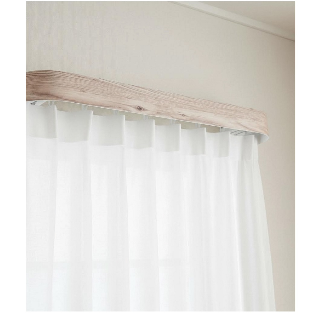 Карниз Legrand Шервуд 58146448, с поворотами, 2-х рядный, бежевый, 3000 мм