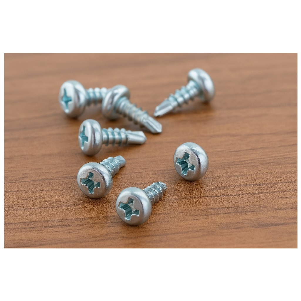 Саморез клоп оцинкованный, со сверлом, 3.5х11 мм, шлиц PH2, 1 кг