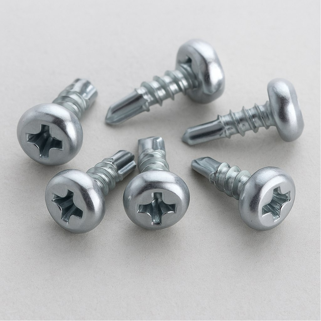 Саморез клоп оцинкованный, со сверлом, 3.5х11 мм, шлиц PH2, 1 кг