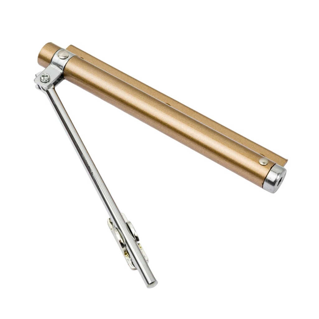 Доводчик дверной MSM DT-85 BR, для деревянной двери, коричневый