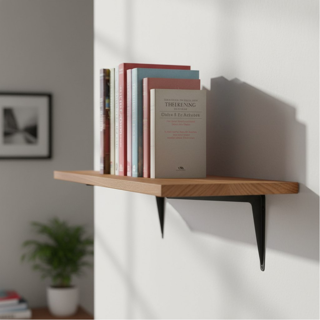 Кронштейн Apecs SB-1-300х250-BLM (B2B), для книжных полок и стеллажей