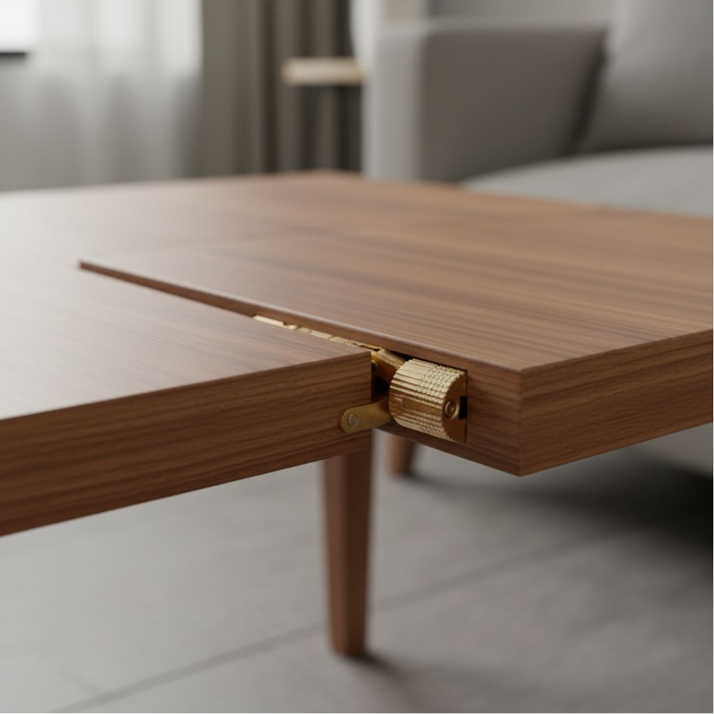 Петля потайная Tech-Krep HING D14 для плит, торцевая, латунь, толщина 20 мм