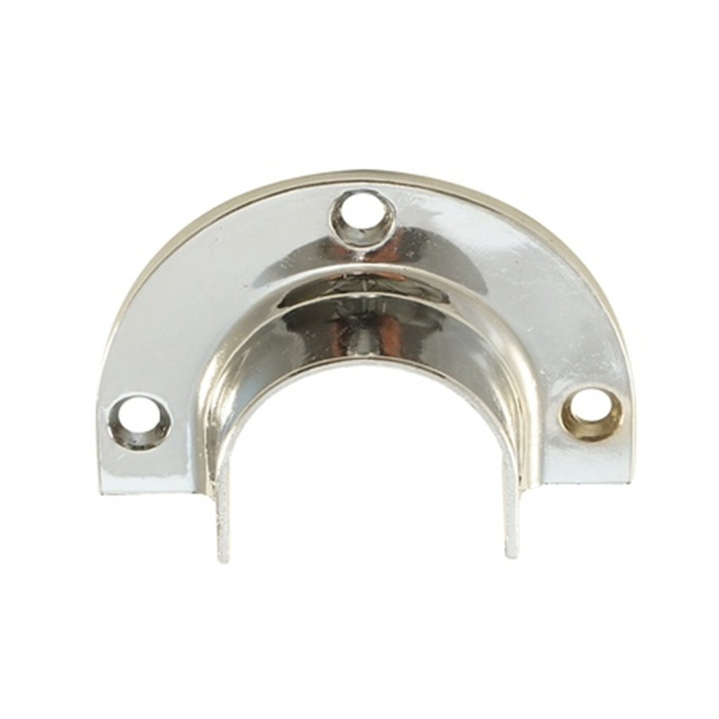 Штангодержатель Lockmart 977B, 3 отверстия, металл, хром, 25 мм