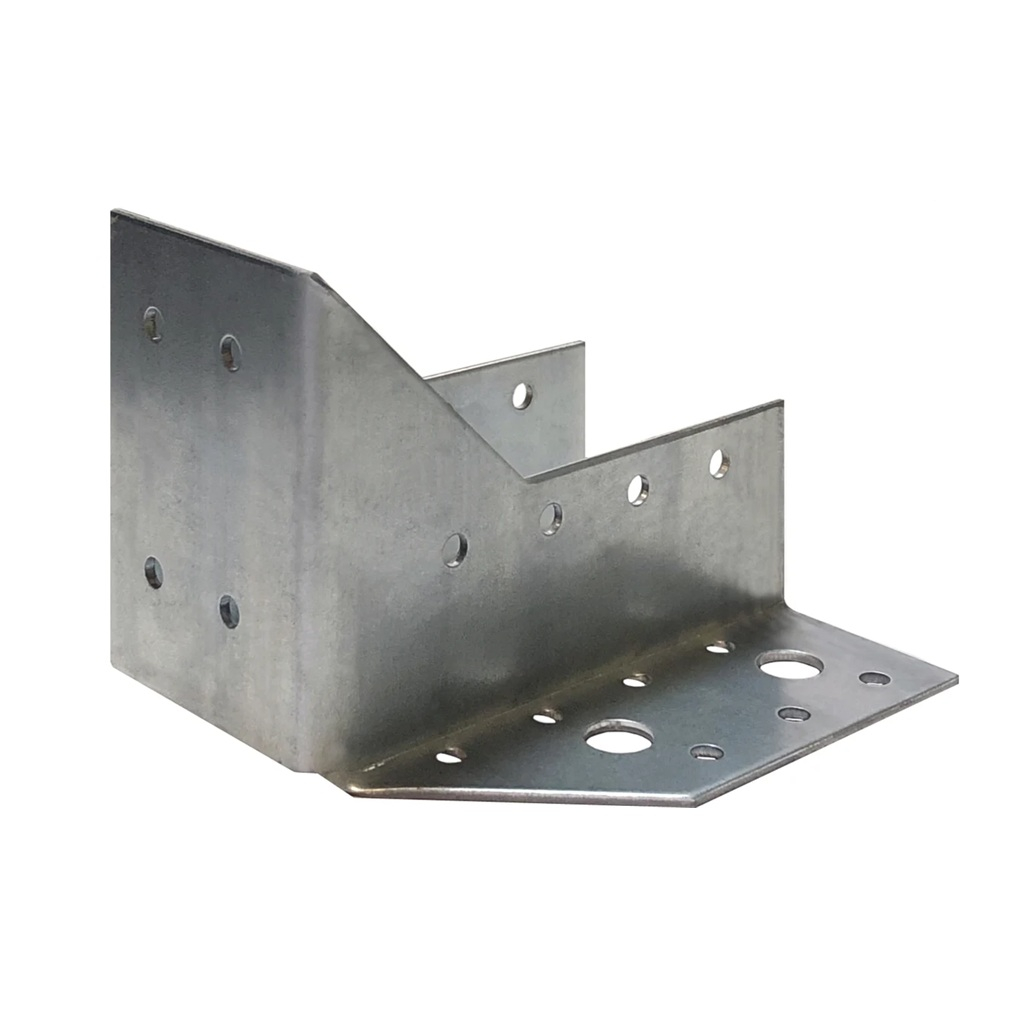 Опора бруса раскрытая A-OBR-R-50х105, оцинкованная сталь, толщина 1.5 мм, 50х76х105 мм