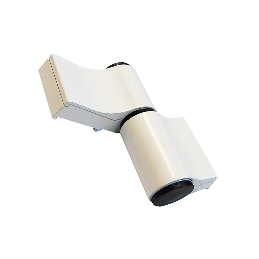 Петля для алюминиевых дверей ПДП 2, универсальная, металл, белая