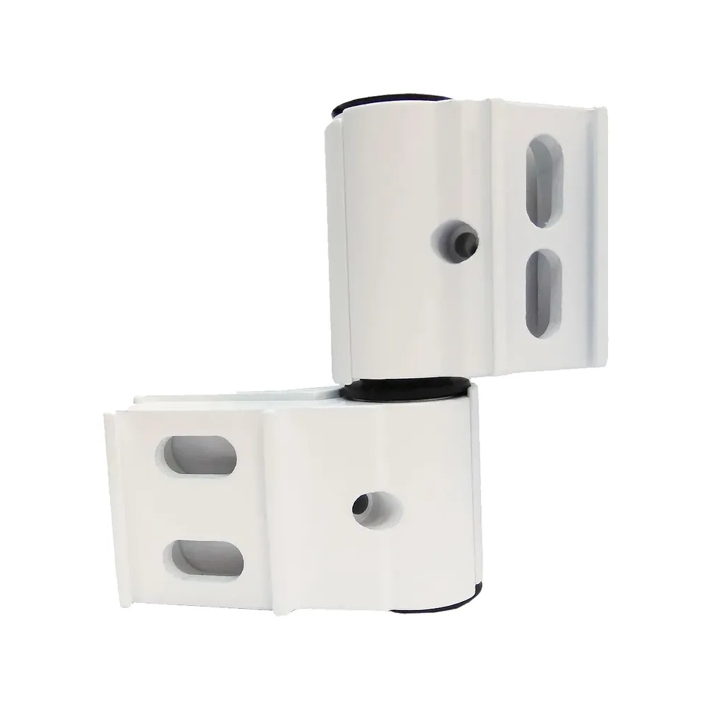 Петля для алюминиевых дверей ПДП 2, универсальная, металл, белая