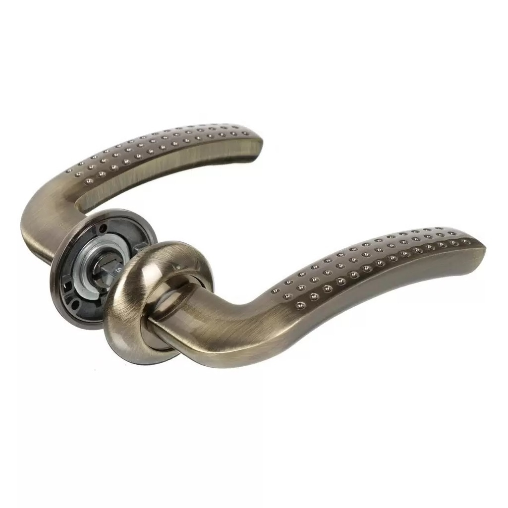 Ручка дверная Apecs Megapolis Seoul H-0826-A-AB, 011414, бронза