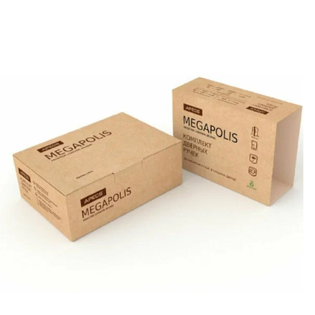 Ручка дверная Apecs Megapolis Seoul H-0826-A-CR, алюминий, хром