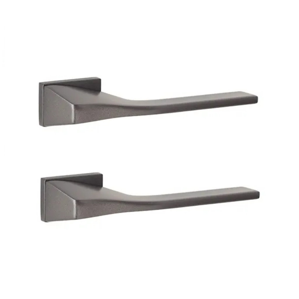 Ручки дверные Code Deco Fusion H-100156-A-GRF, алюминий, графит