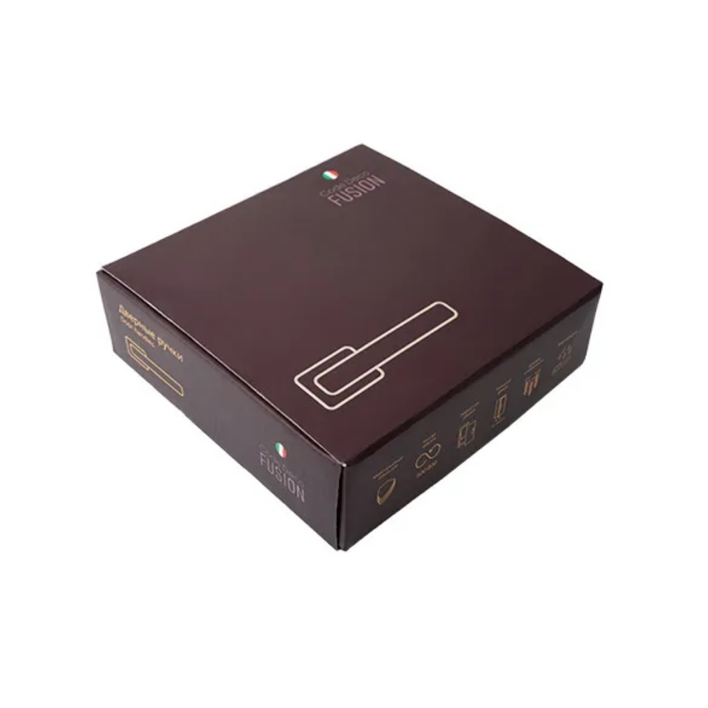 Ручки дверные Code Deco Fusion H-100162-A-GMS, алюминий, сатинированное золото