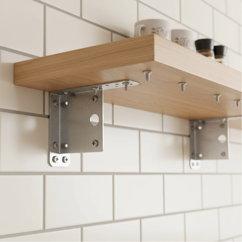 Уголок крепежный Kuz KUZ105, Z-образный, для мебели, 1.8х55х90х105 мм