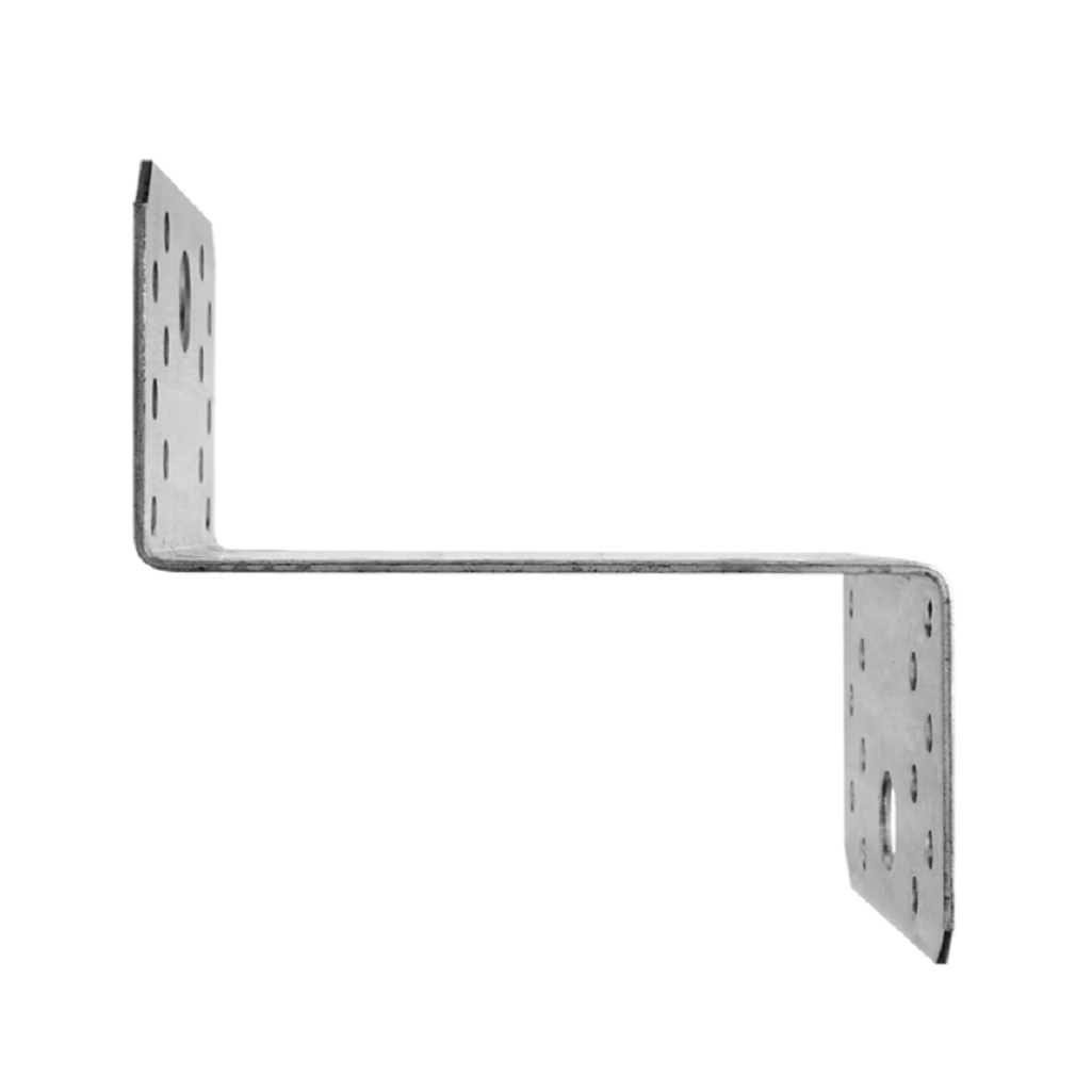 Уголок крепежный Kuz KUZ105, Z-образный, для мебели, 1.8х55х90х105 мм