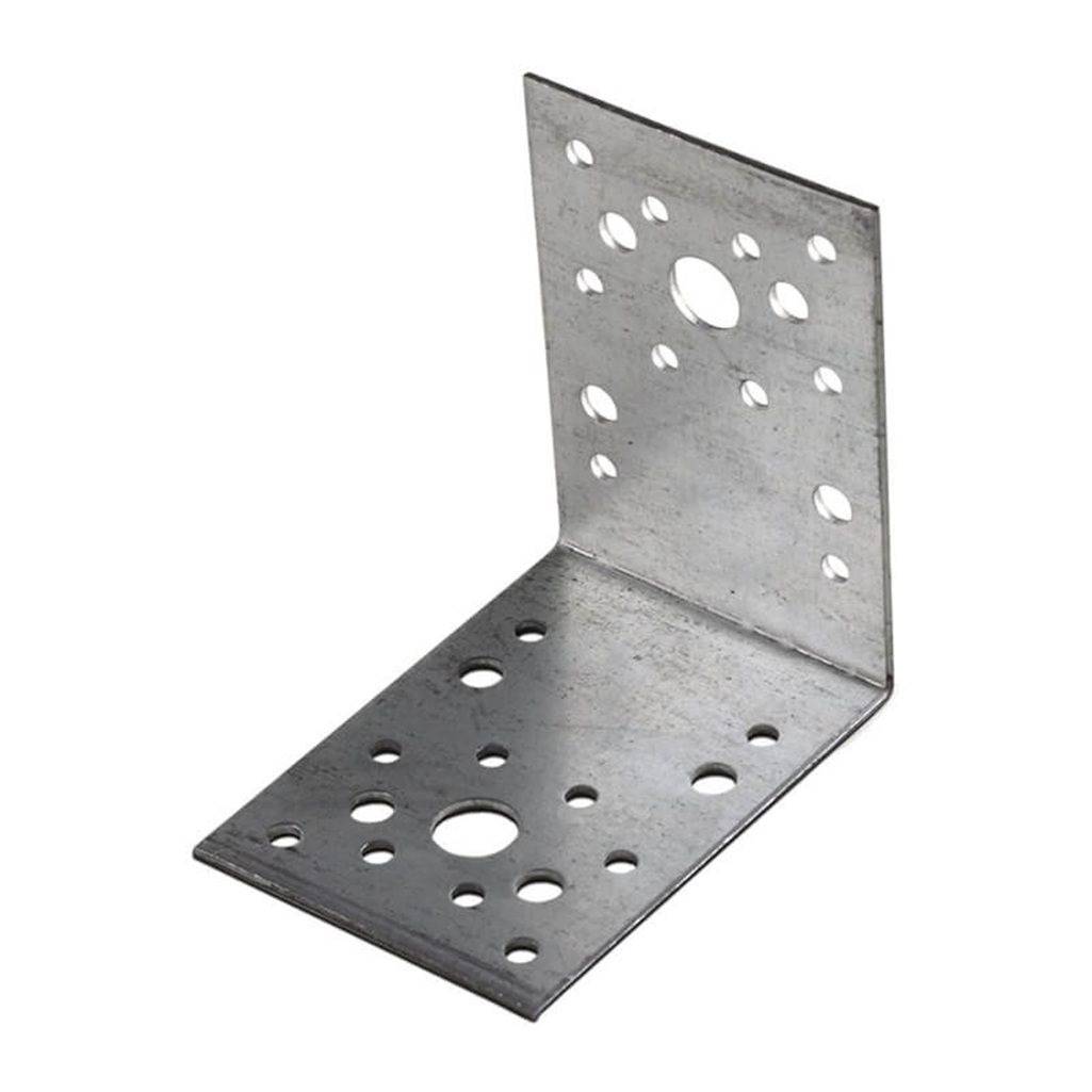 Уголок крепежный оцинкованный, равносторонний, 1.8х35х50х50 мм