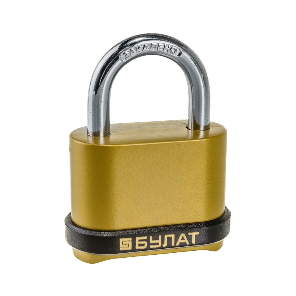 Замок навесной Булат ВС 564, Премиум, кодовый, d 7.5 мм, закаленная стальная дужка