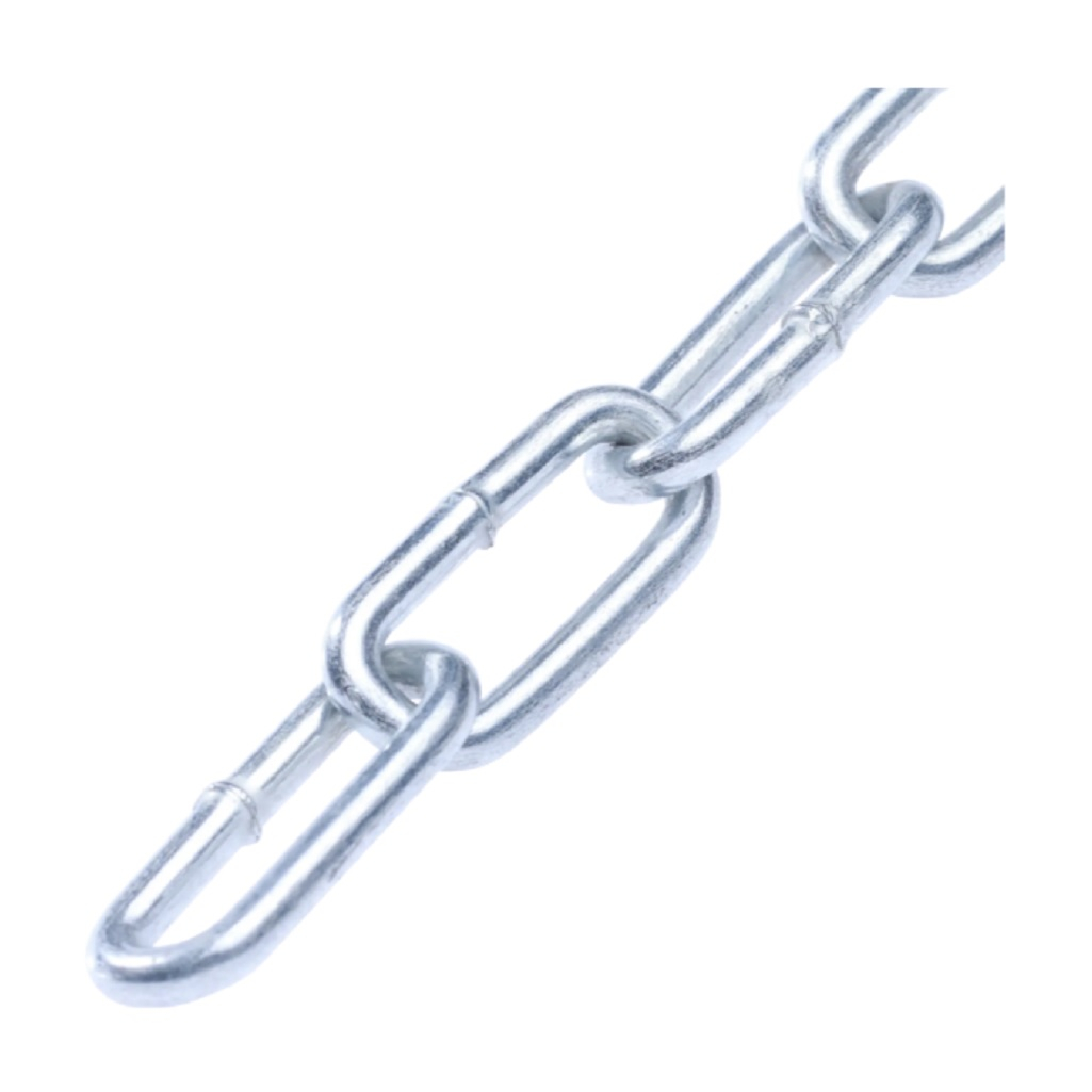 Цепь 3 мм DIN 766, длинное звено, разрывная нагрузка 320 кгс, 1 м