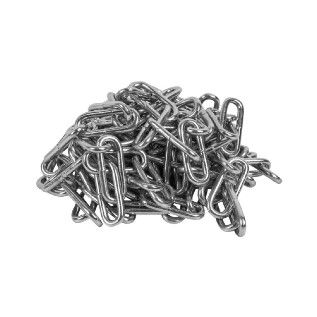 Цепь 3 мм DIN 766, длинное звено, разрывная нагрузка 320 кгс, 1 м