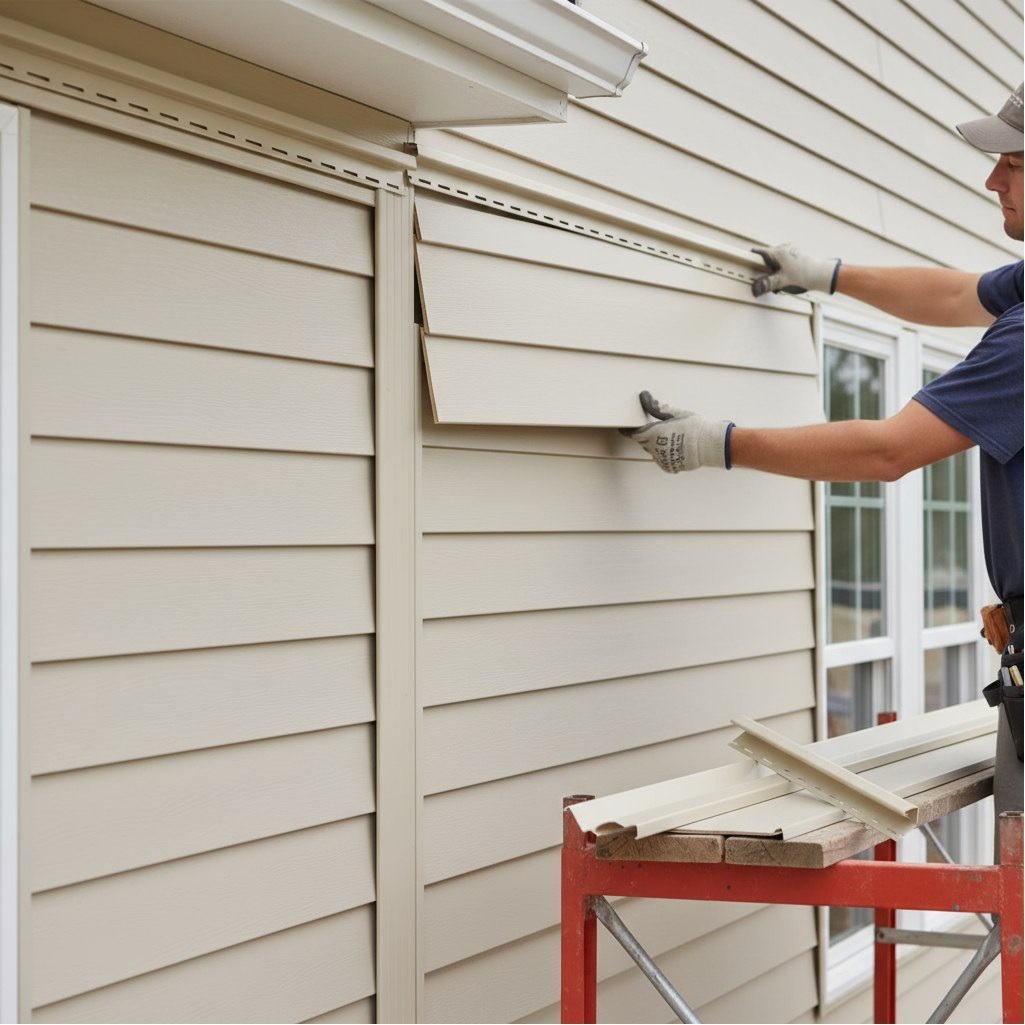 Сайдинг-планка Альта-Профиль j-trim окантовочная, для сайдинга, кремовая, длина 3000 мм