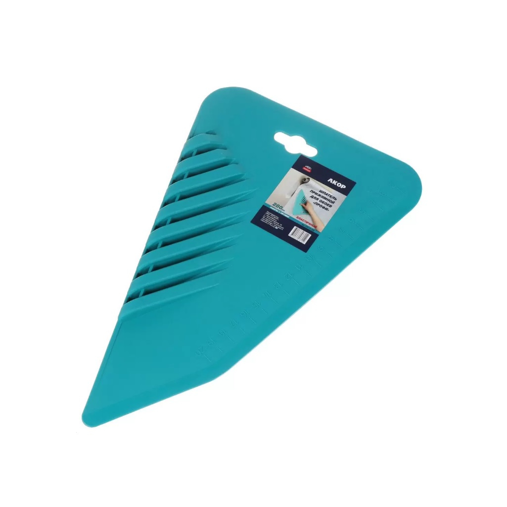 Шпатель прижимной Акор Profi для обоев, эластичный, 280 мм, 270 01 280