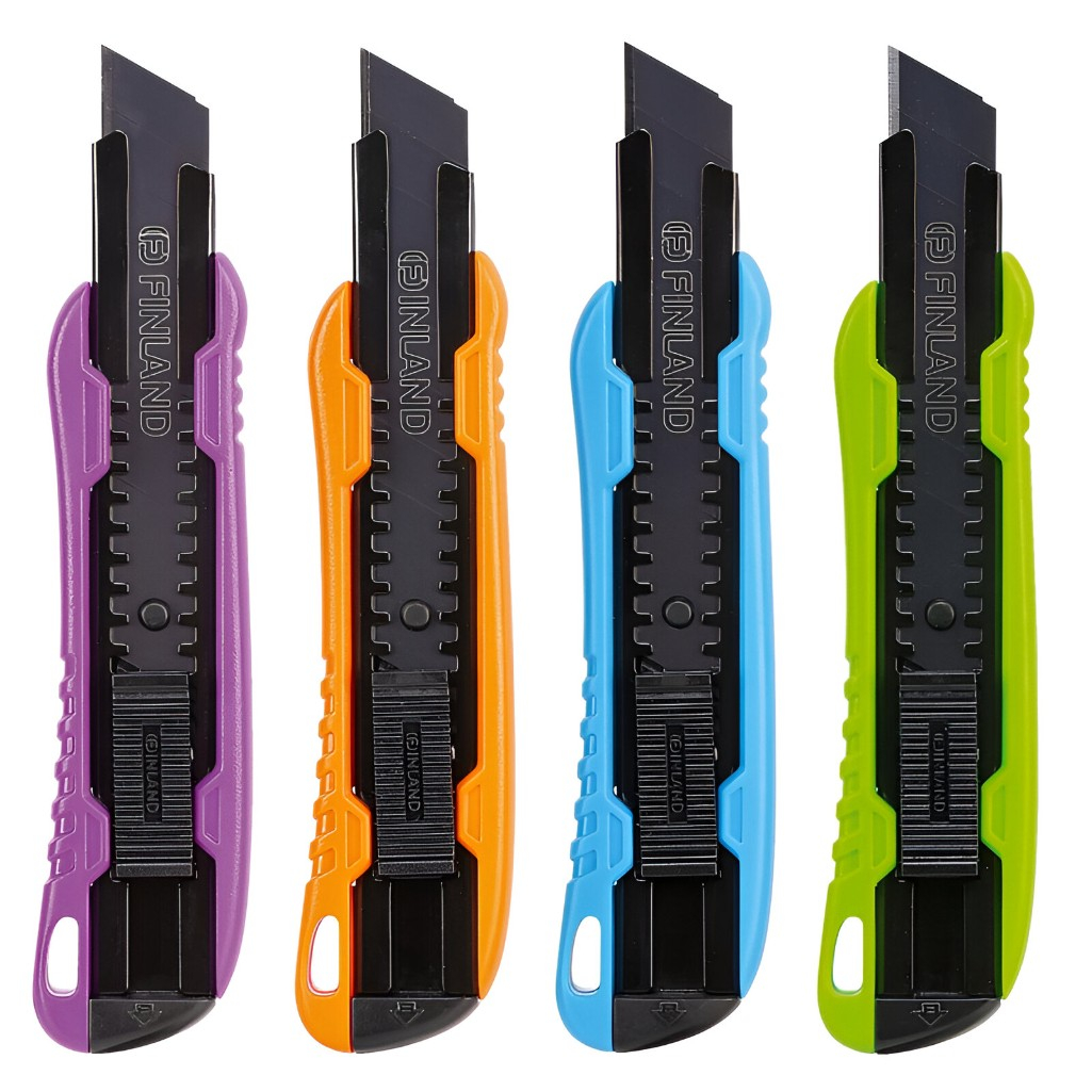 Нож строительный Finland 2013, сегментированное лезвие 18 мм