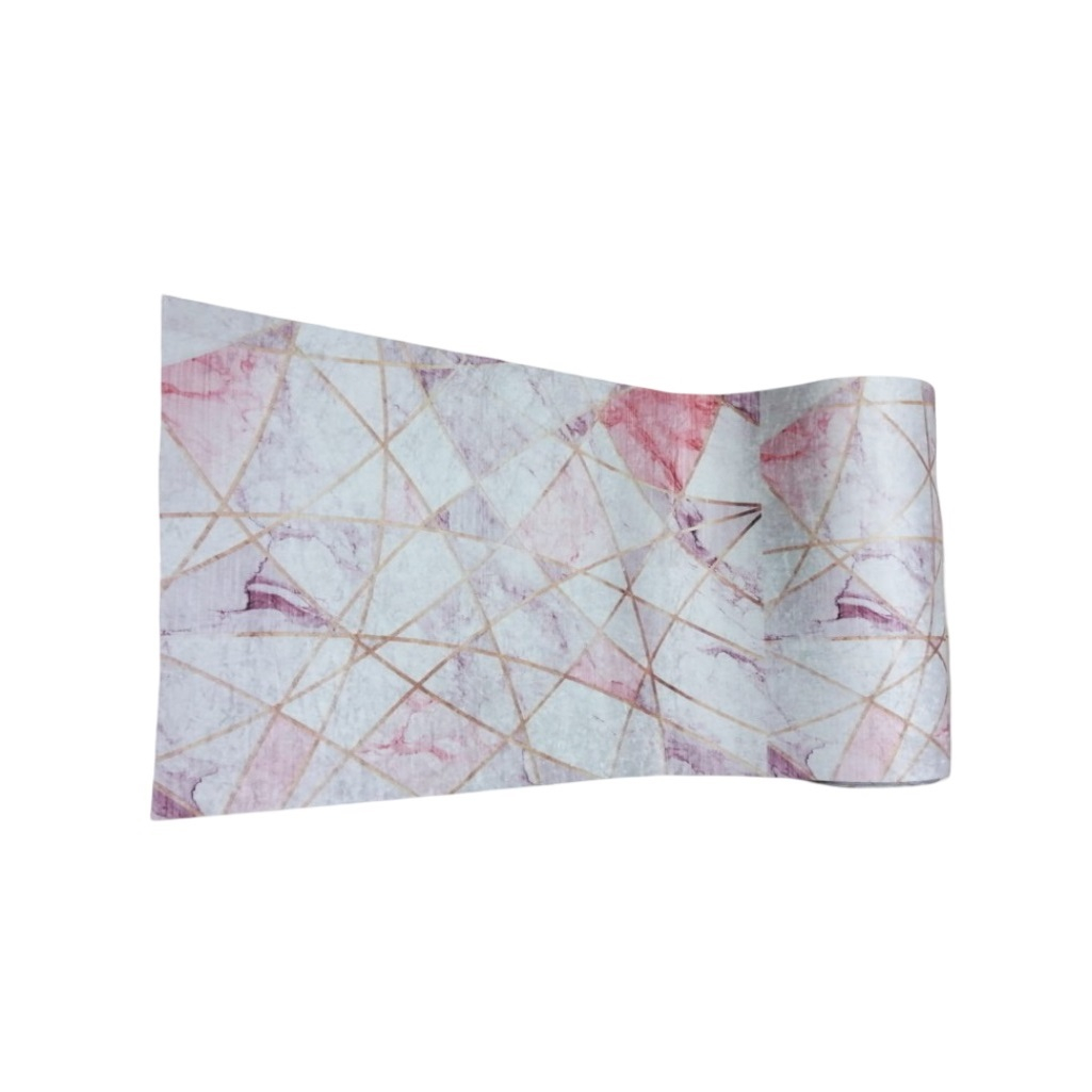 Ковровая дорожка с 3D рисунком, глянец, нетканый ПЭ, 600х1000х4 мм, Арт-А118