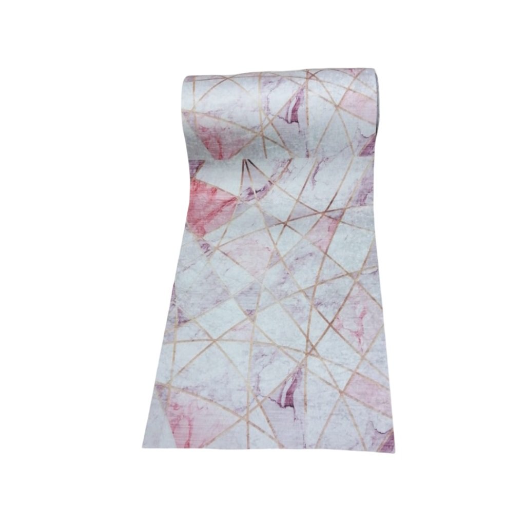 Ковровая дорожка с 3D рисунком, глянец, нетканый ПЭ, 600х1000х4 мм, Арт-А118