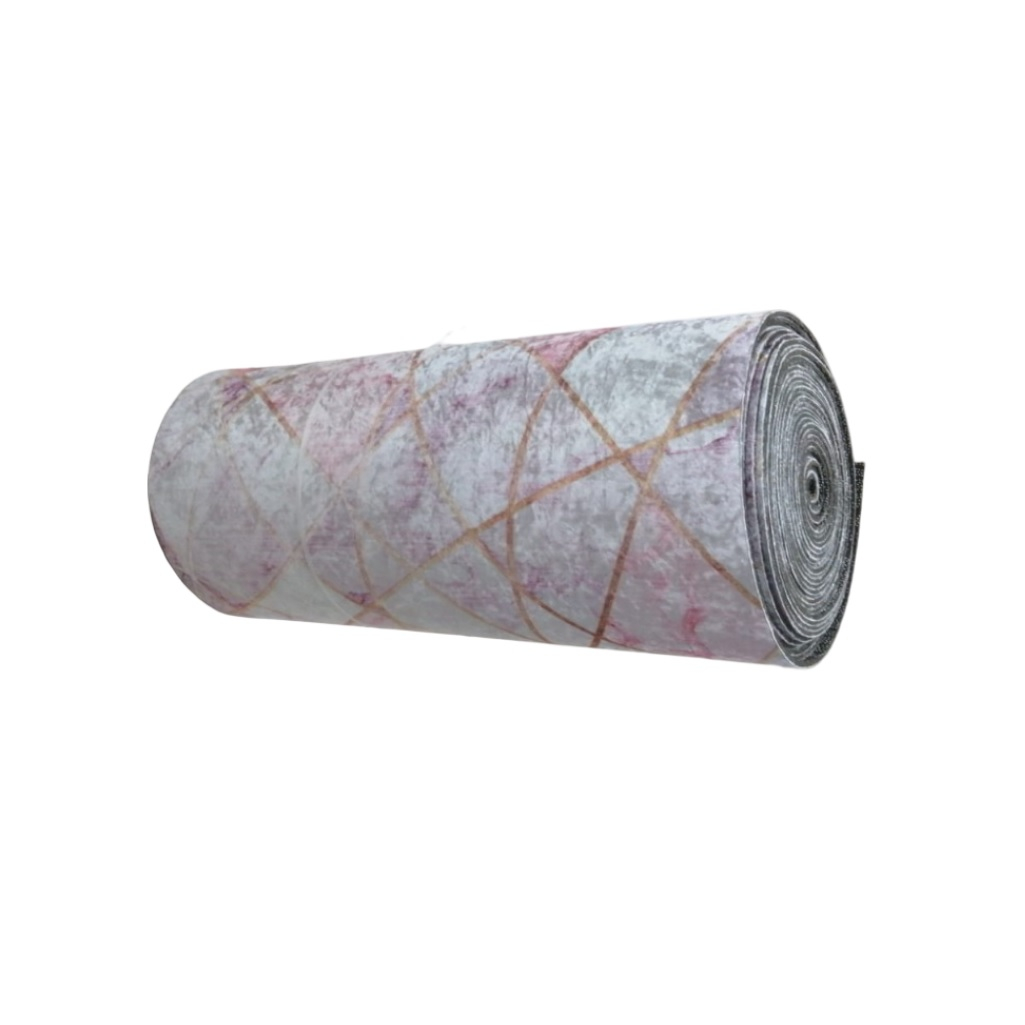 Ковровая дорожка с 3D рисунком, глянец, нетканый ПЭ, 600х1000х4 мм, Арт-А118