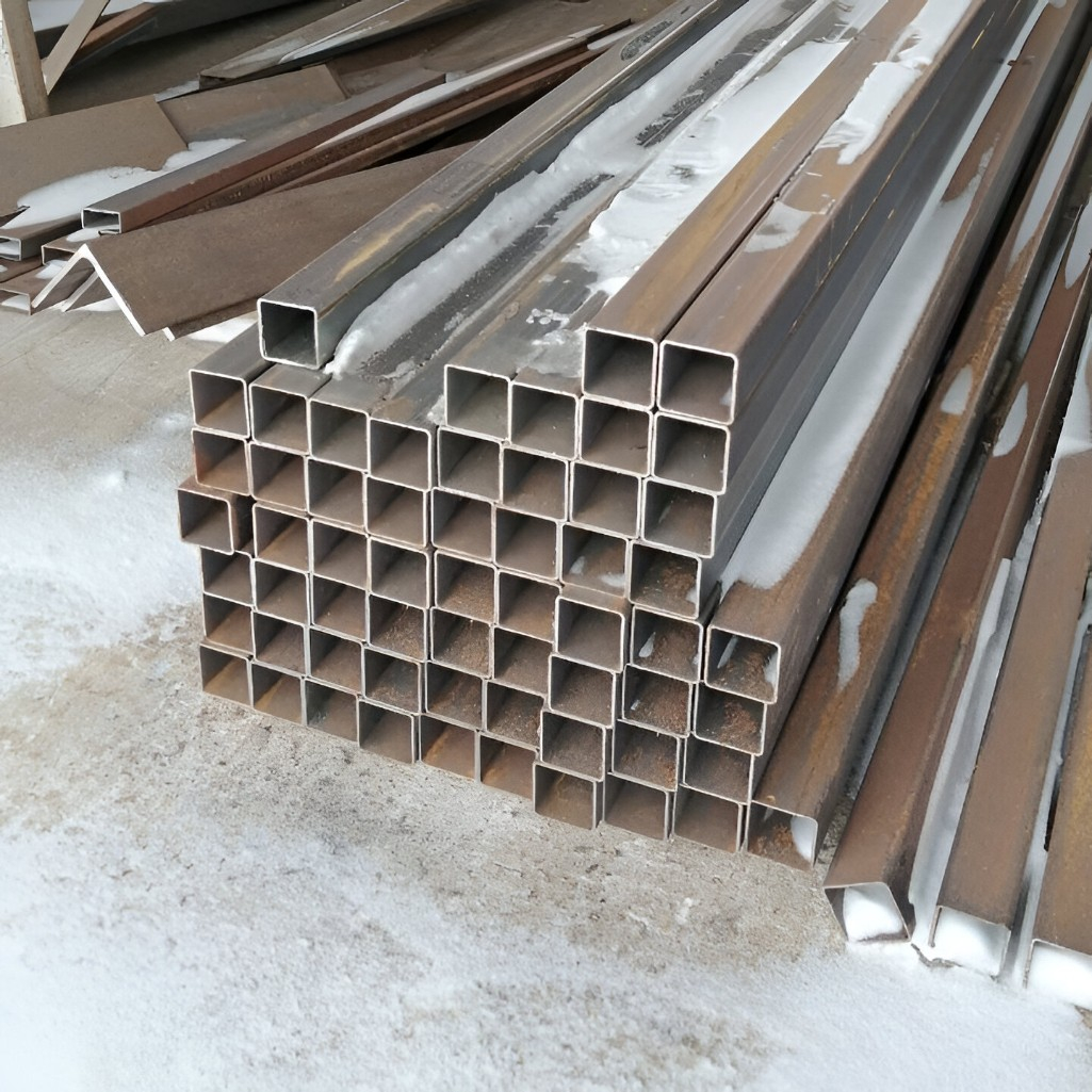 Труба профильная 100х100х3 мм, сталь, квадратная, на отрез от 1 м