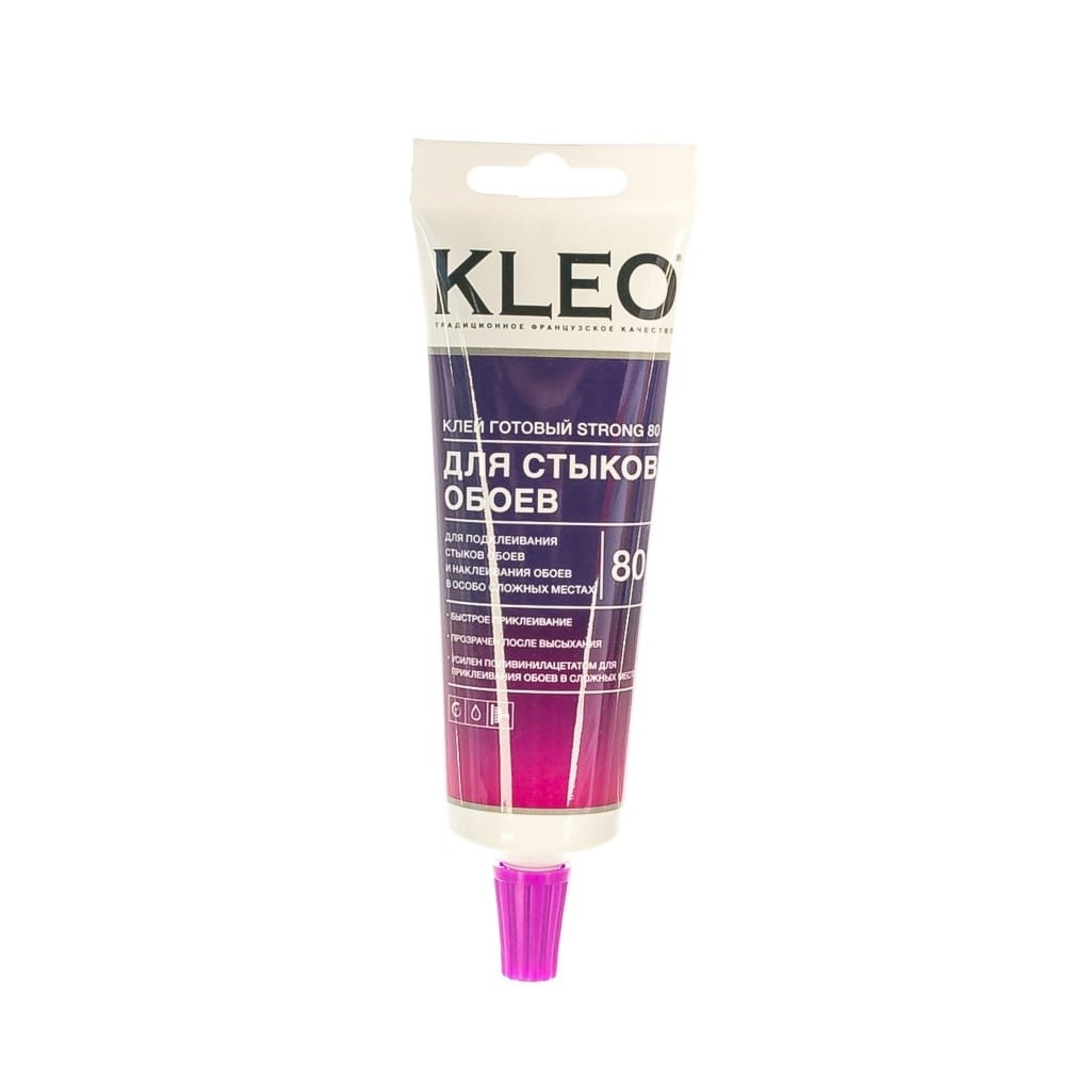 Клей готовый Kleo Strong 080, для стыков обоев, морозостойкий, 80 г