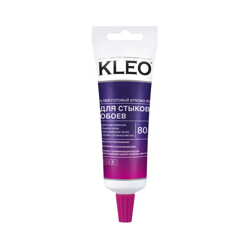Клей готовый Kleo Strong 080, для стыков обоев, морозостойкий, 80 г