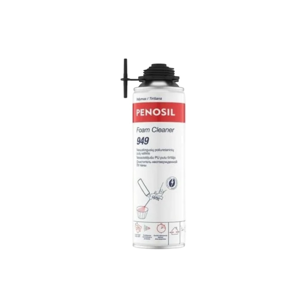 Очиститель Penosil Foam Cleaner 949 неотверждённой монтажной пены, 450 мл