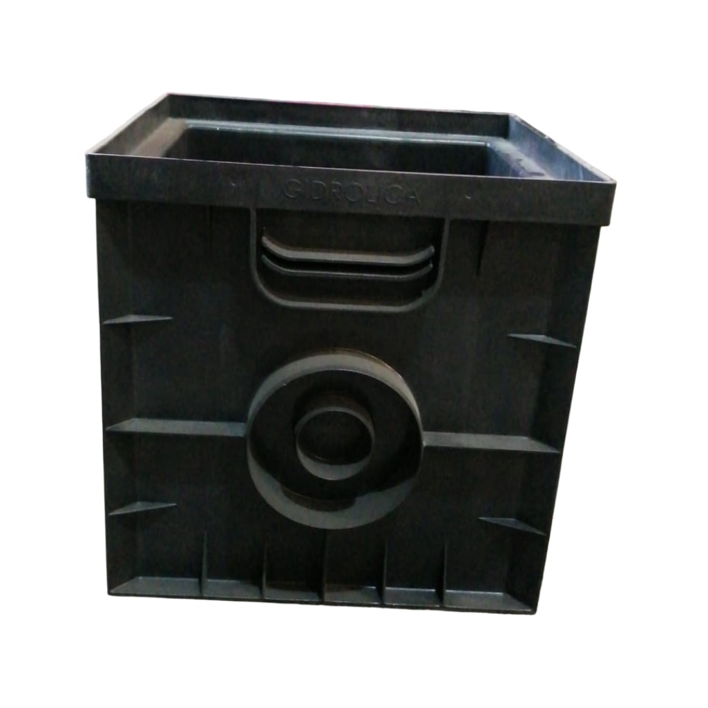 Дождеприемник Gidrolica Point ДП 30-30, 230, 300х300х300 мм, пластиковый, класс нагрузки С250, без комплектующих