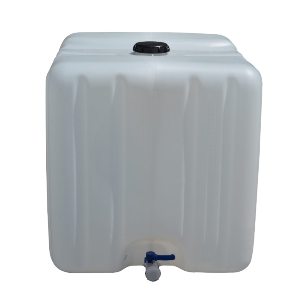 Еврокуб 1000 литров для технической воды, пластик, в металлической обрешетке, на поддоне