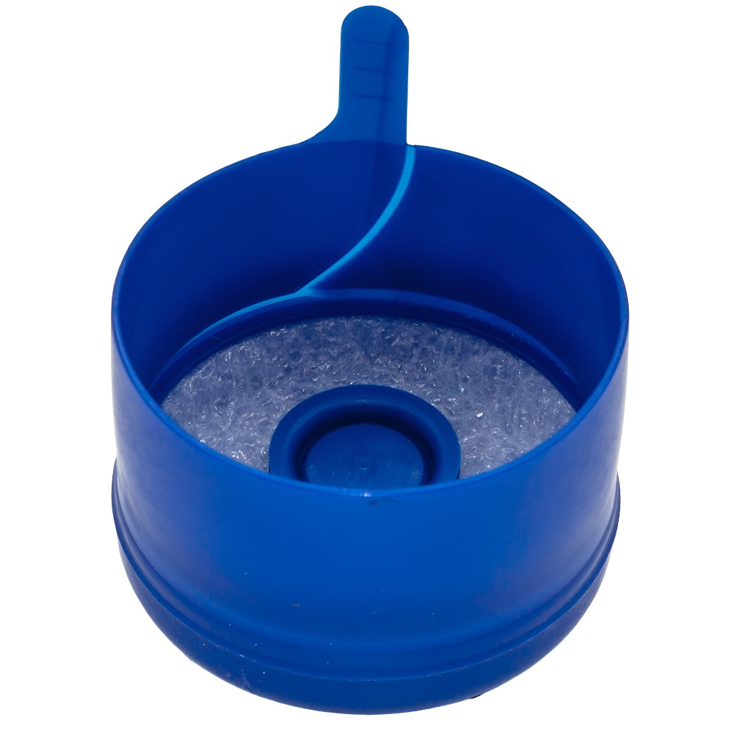 Крышка трехкомпонентная к бутыли 18.9 л, с клапаном внутри, одноразовая