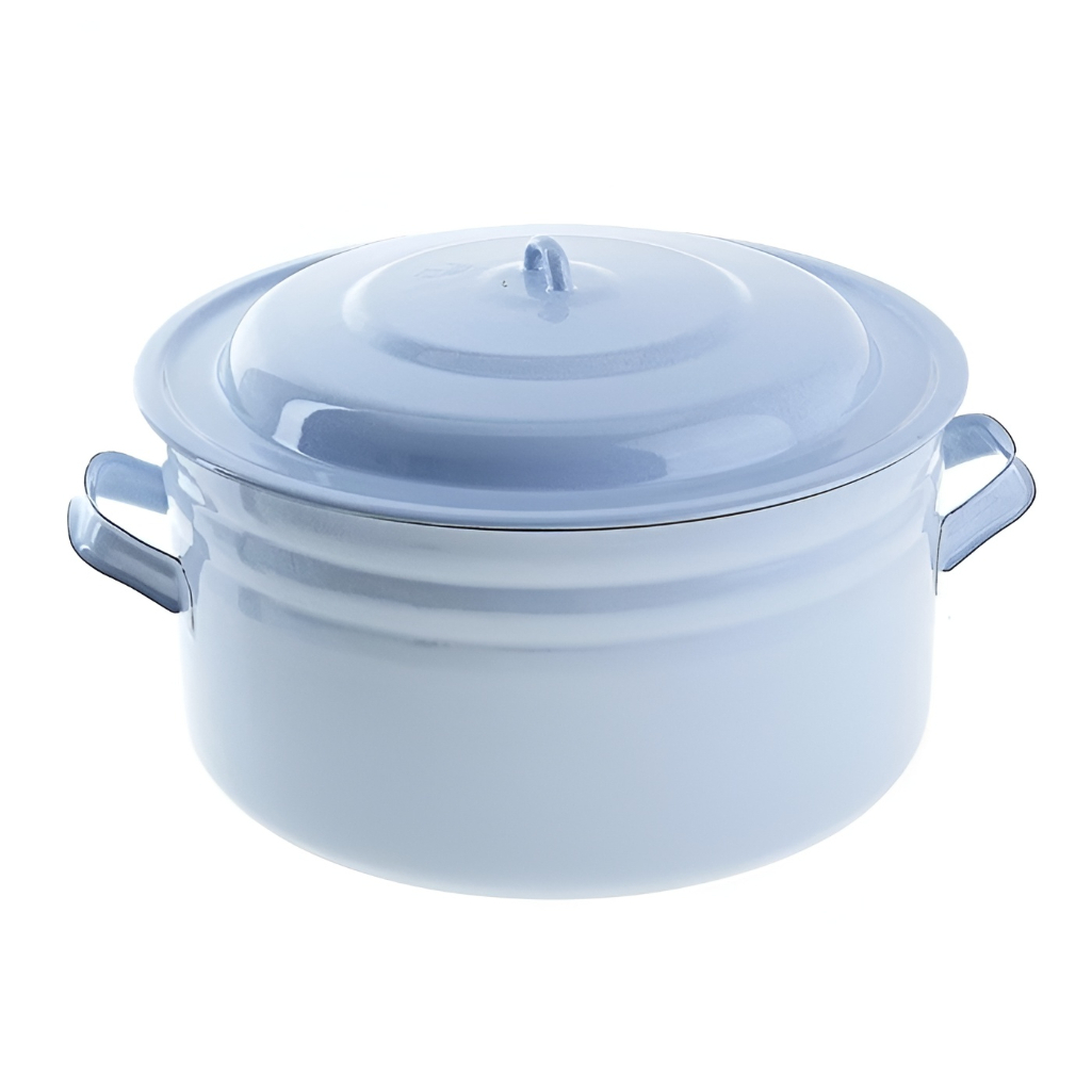 Бак-кастрюля 40 литров, Лысьва 2840П2/Рб,2840П2/4, эмалированный без рисунка, с крышкой