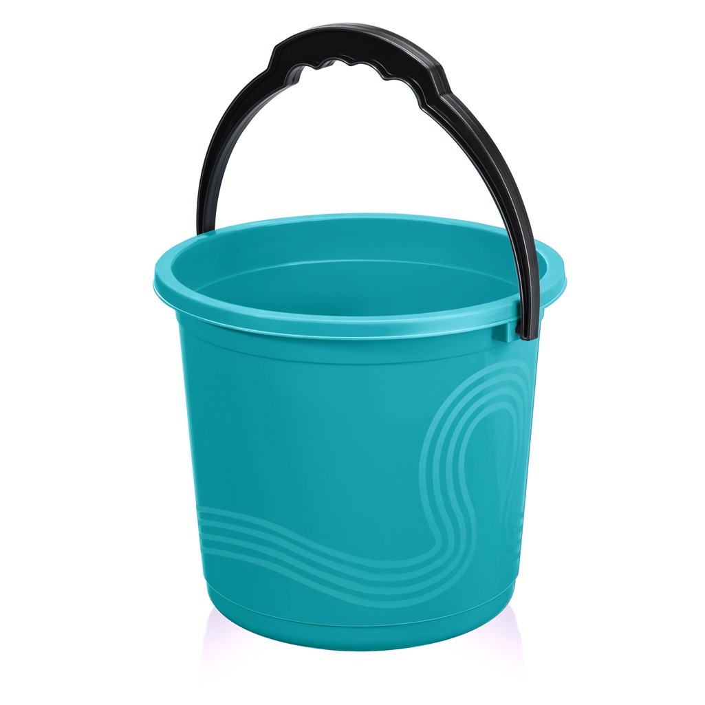 Ведро Elf Plast Волна без крышки, пластик, различные цвета, 10 л