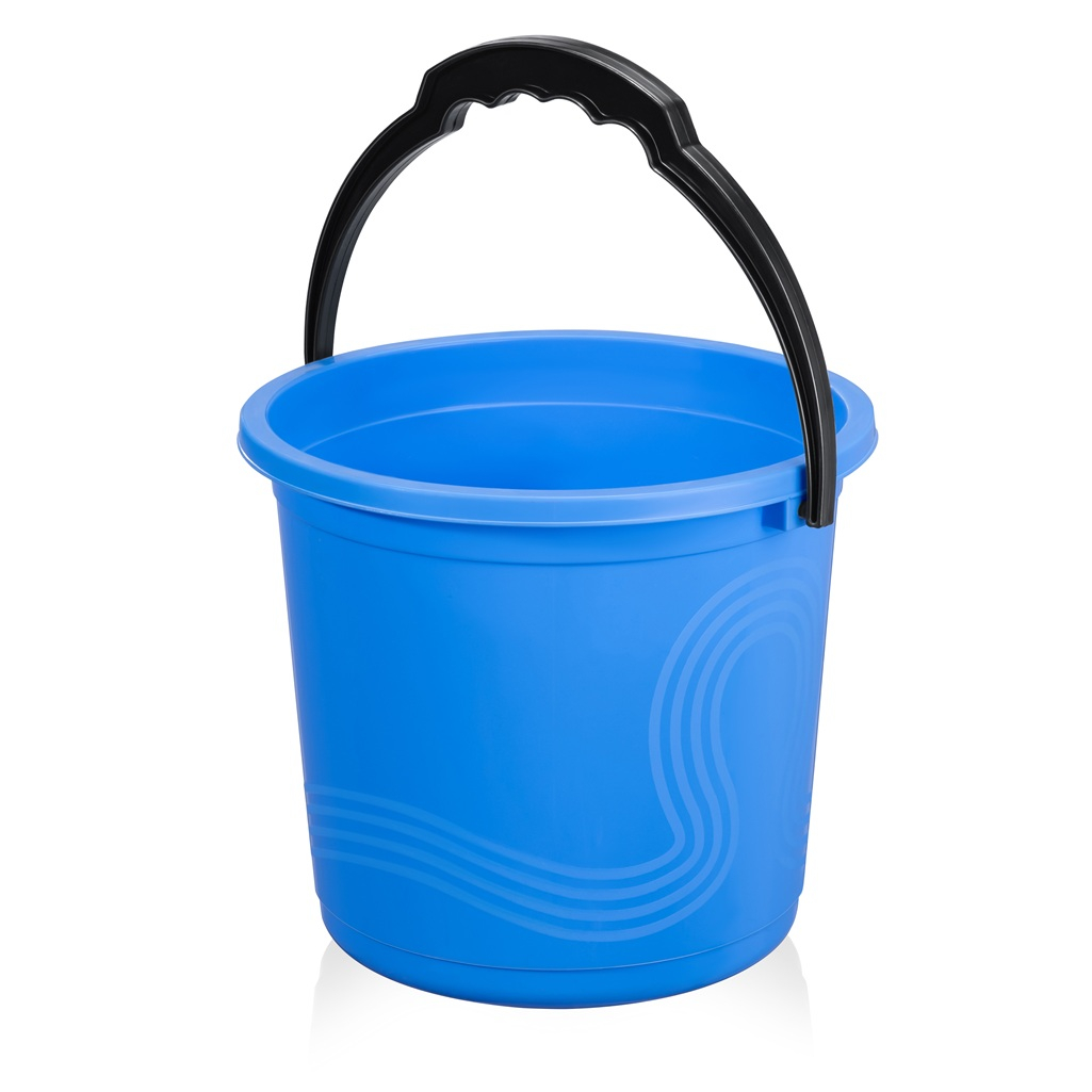 Ведро Elf Plast Волна без крышки, пластик, различные цвета, 10 л