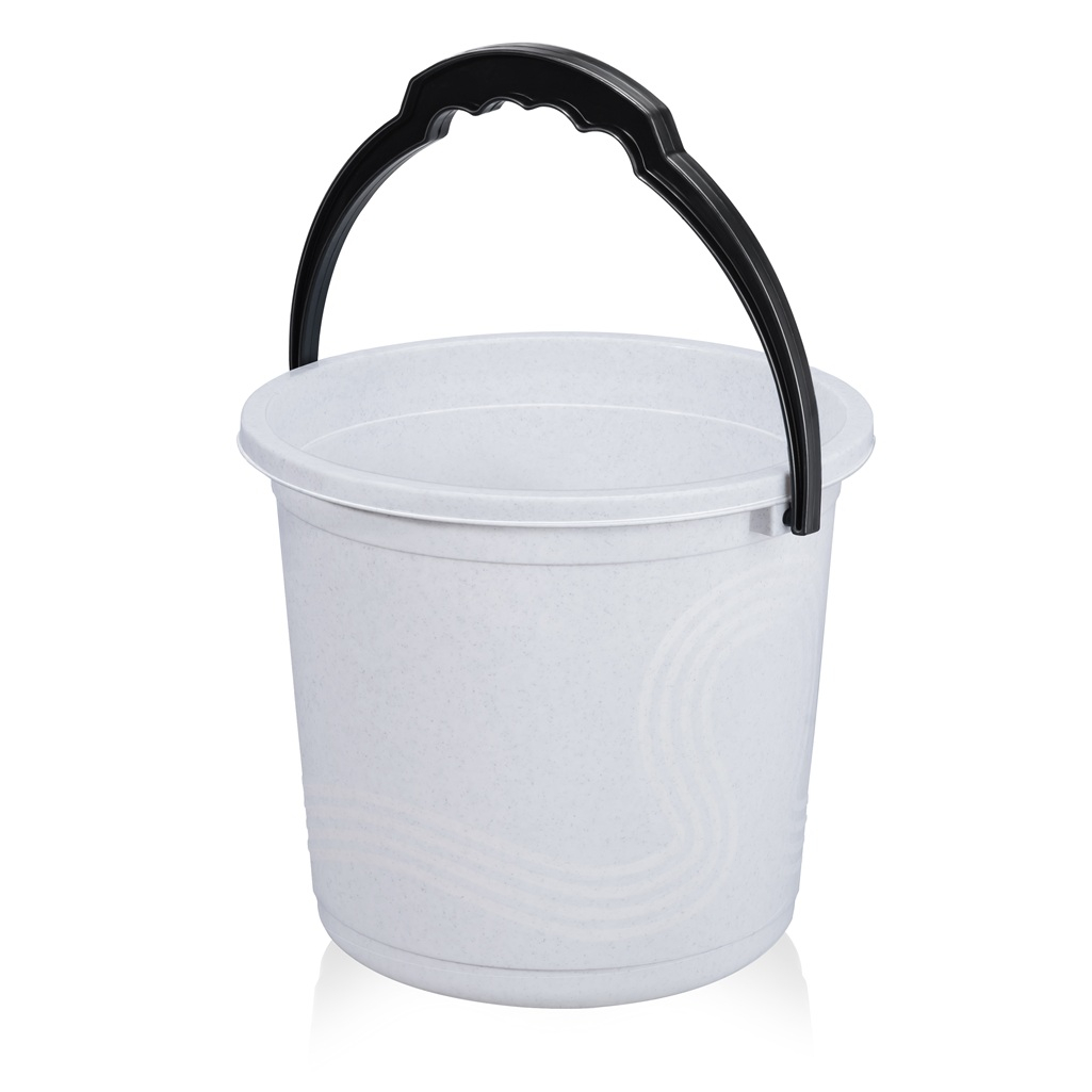 Ведро Elf Plast Волна без крышки, пластик, различные цвета, 10 л