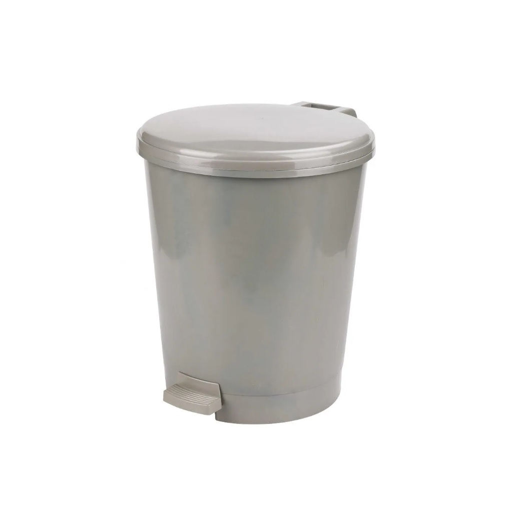 Ведро Альтернатива Эконом, для мусора, с педалью, пластиковое, 12 л