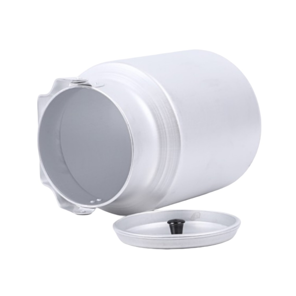 Бидон 10 литров Сково МТ-080, пищевой алюминий, с крышкой