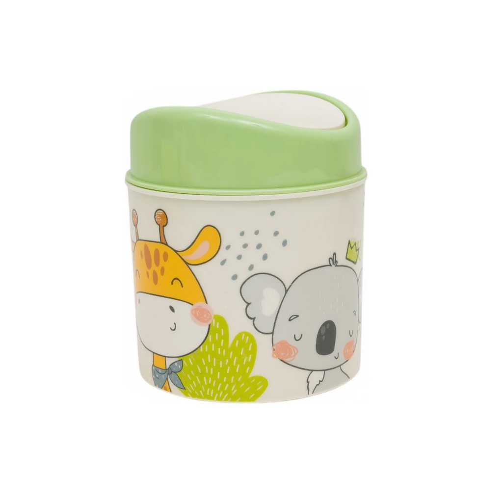 Контейнер для мусора Полимербыт Giraffix, настольный, 1 л, пластик, 433905000