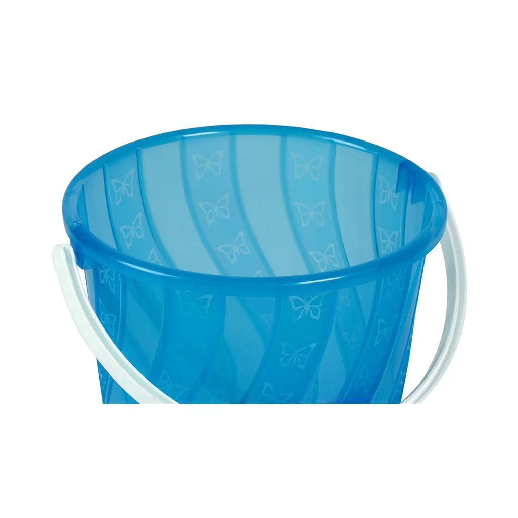 Ведро пищевое Бриг Спираль, круглое, пластик, различные цвета, 10 л