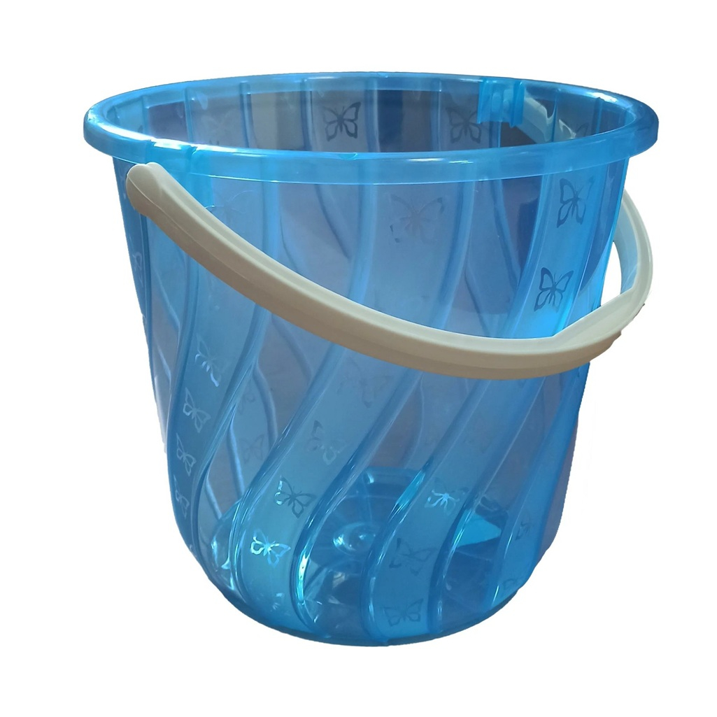 Ведро пищевое Бриг Спираль, круглое, пластик, различные цвета, 10 л