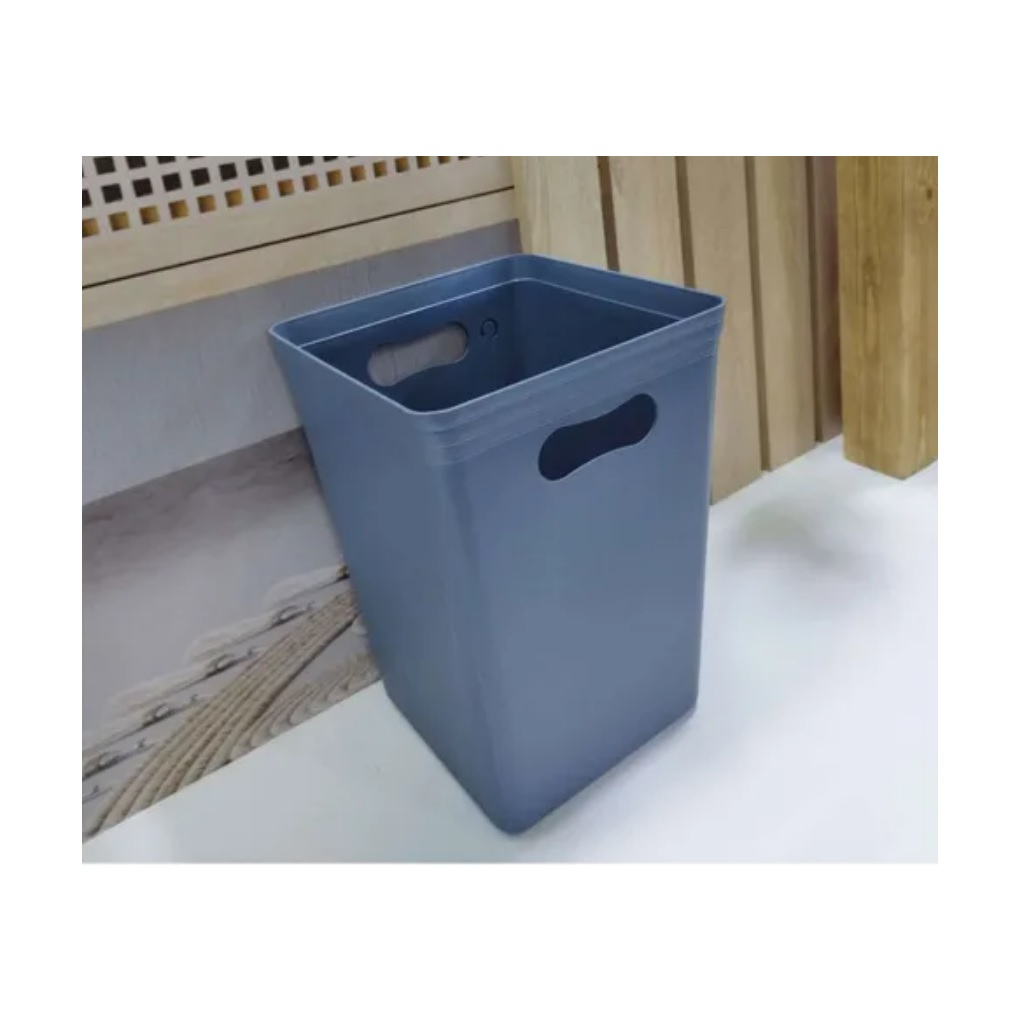 Ведро для мусора Plast Team Stockholm PT6580, квадратное, вулканический базальт, 10 л