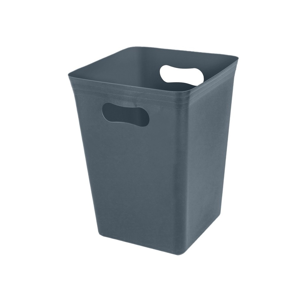 Ведро для мусора Plast Team Stockholm PT6571, квадратное, вулканический базальт, 15л