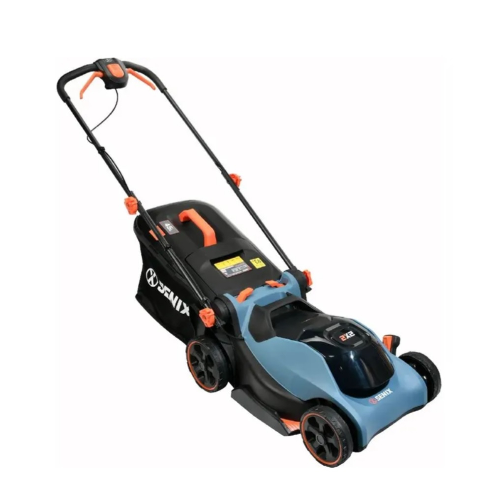 Газонокосилка аккумуляторная Senix LPPX2-M1-EU, 40В, 2 акк.х 4,0Ah + з.у