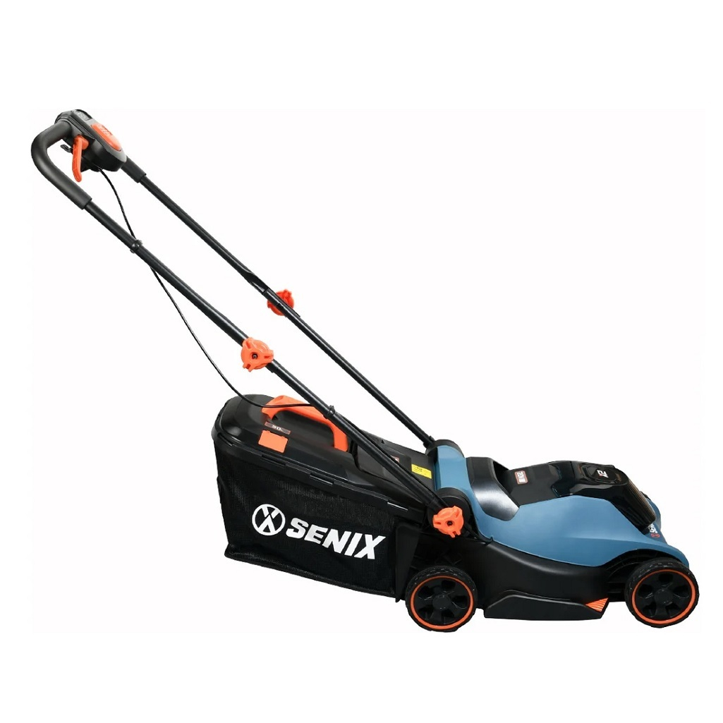 Газонокосилка аккумуляторная Senix LPPX2-L-EU, 1 акк. х 20В х 4.0 Ah +з.у.