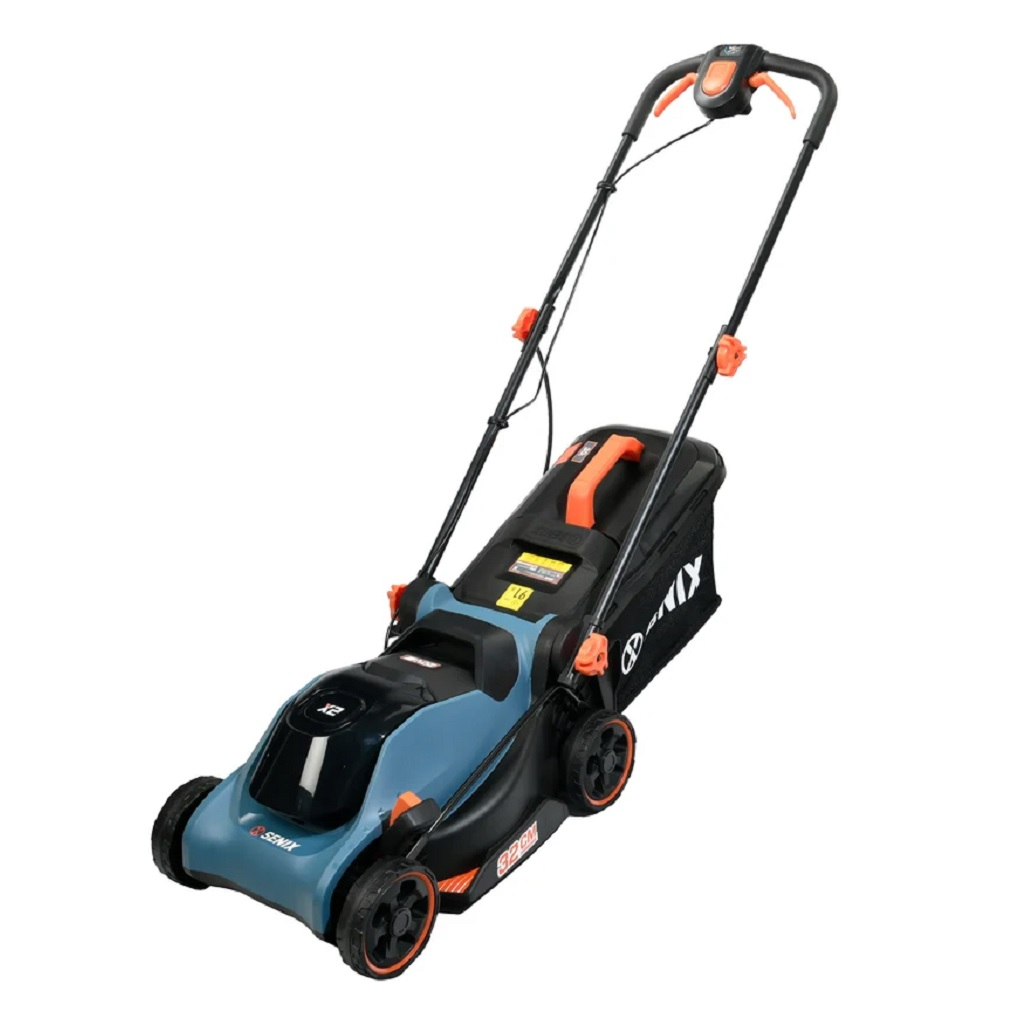 Газонокосилка аккумуляторная Senix LPPX2-L-EU, 1 акк. х 20В х 4.0 Ah +з.у.