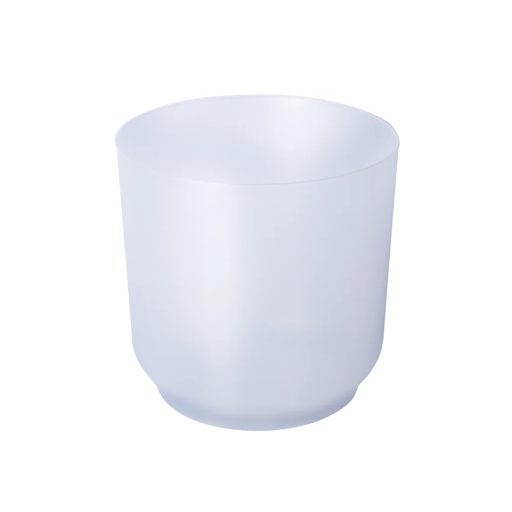 Горшок для цветов Liveingreen Дельта Д13-00 с вкладкой, прозрачный, 13х13.5 см, 1.5 л